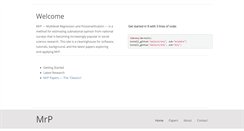 Desktop Screenshot of misterp.org