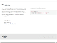 Tablet Screenshot of misterp.org